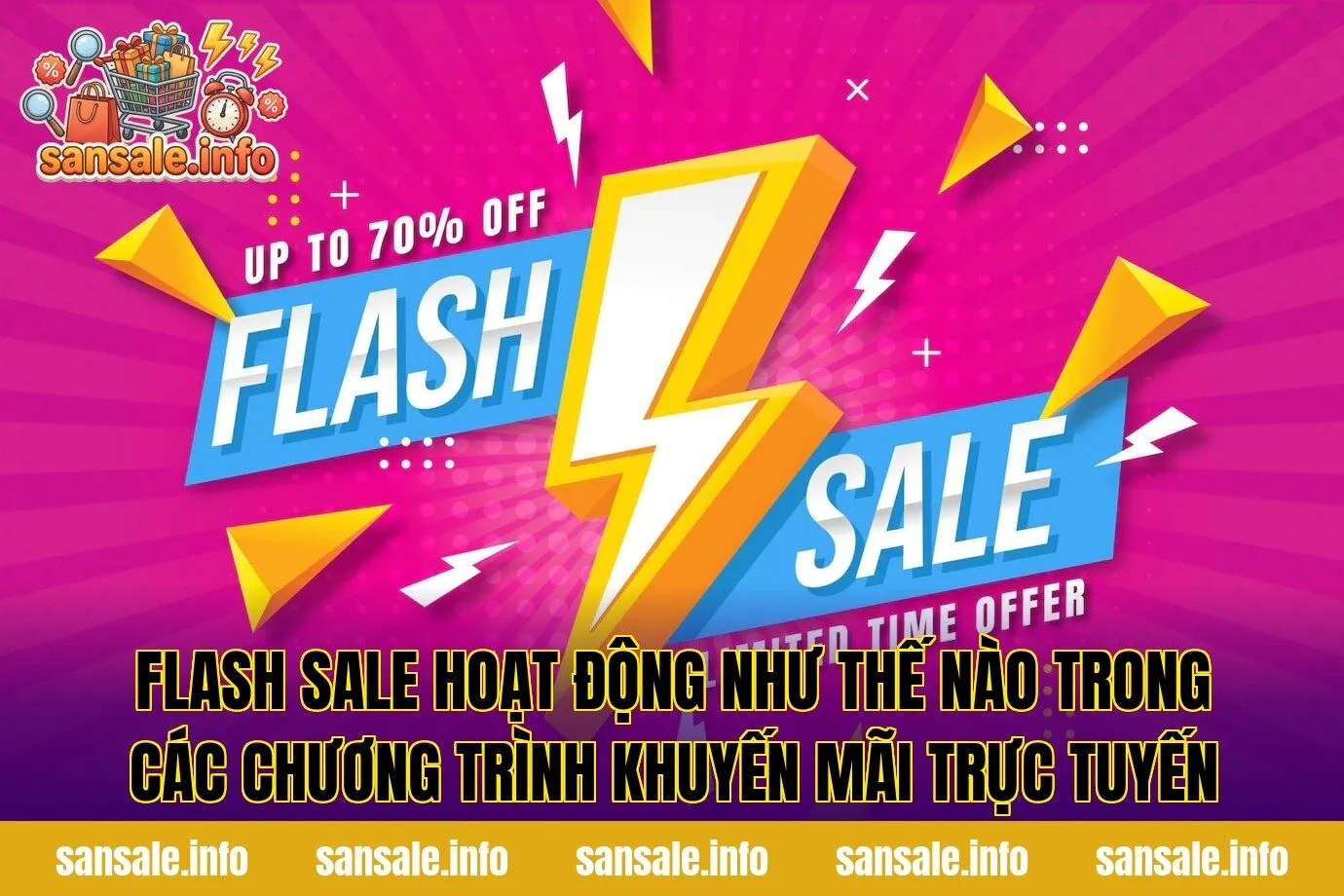 Flash sale hoạt động như thế nào trong các chương trình khuyến mãi trực tuyến