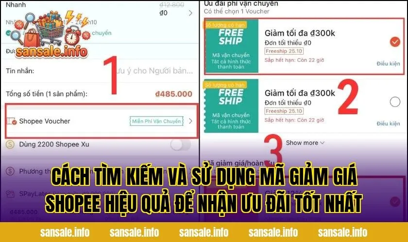 Cách tìm kiếm và sử dụng mã giảm giá Shopee hiệu quả để nhận ưu đãi tốt nhất