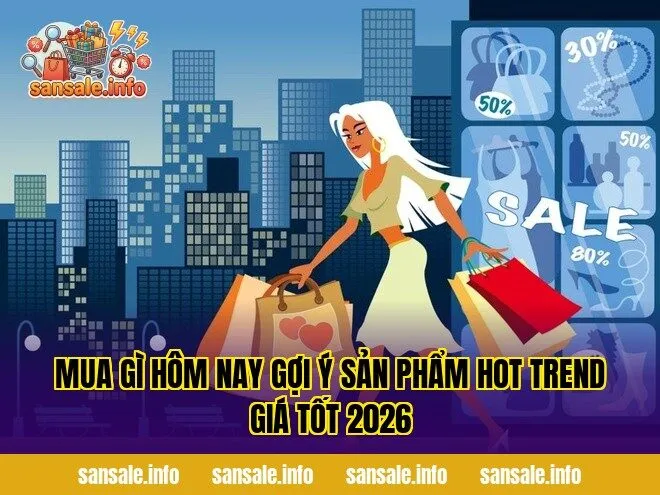 Mua Gì Hôm Nay Gợi Ý Sản Phẩm Hot Trend Giá Tốt 2026