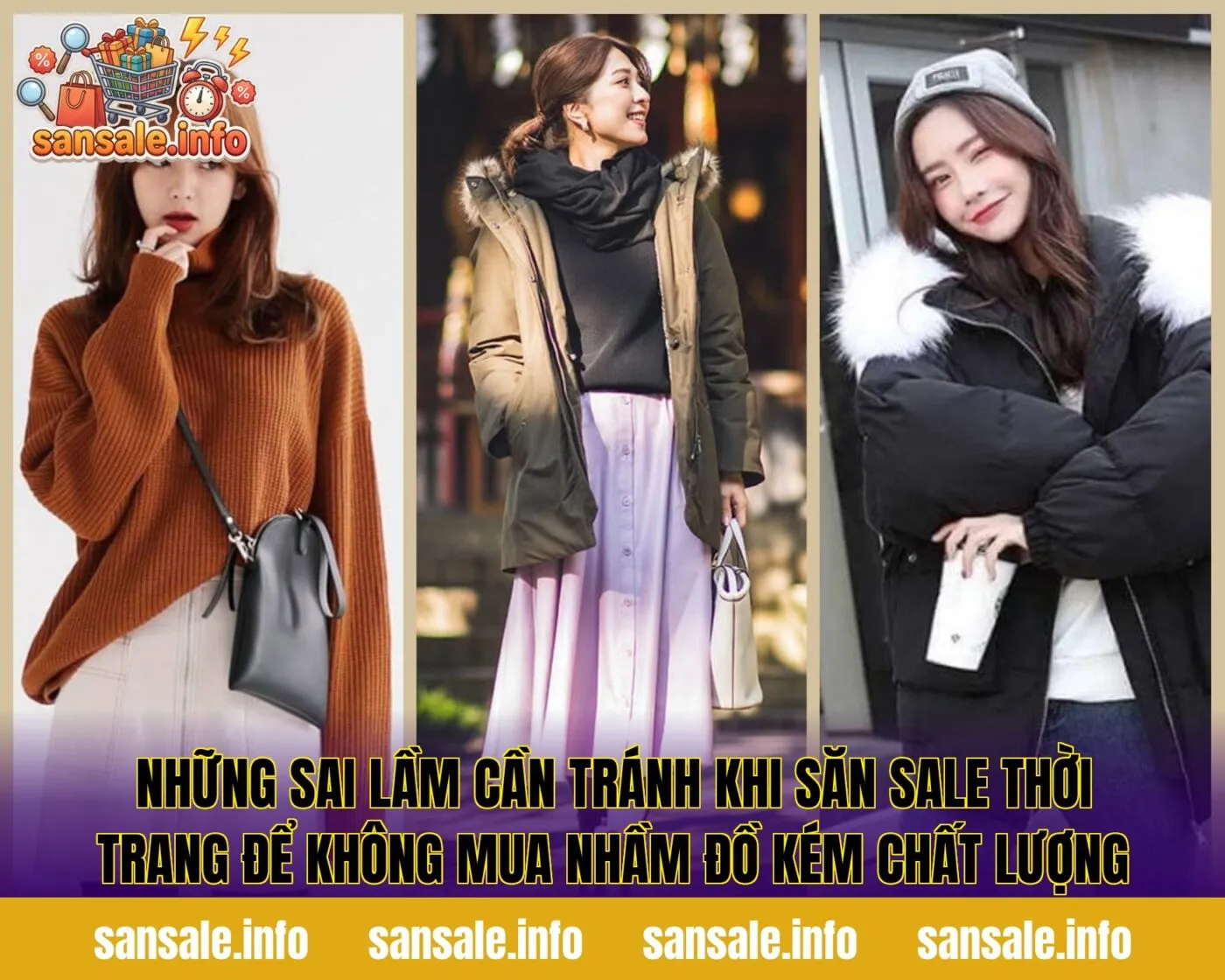 Những sai lầm cần tránh khi săn sale thời trang để không mua nhầm đồ kém chất lượng