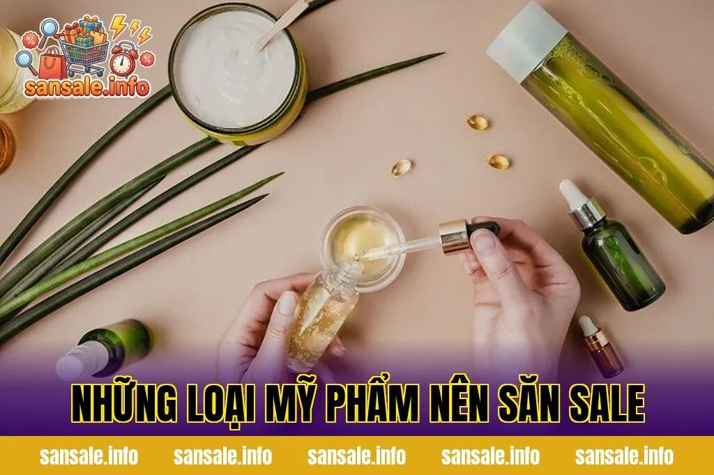 Những loại mỹ phẩm nên săn sale