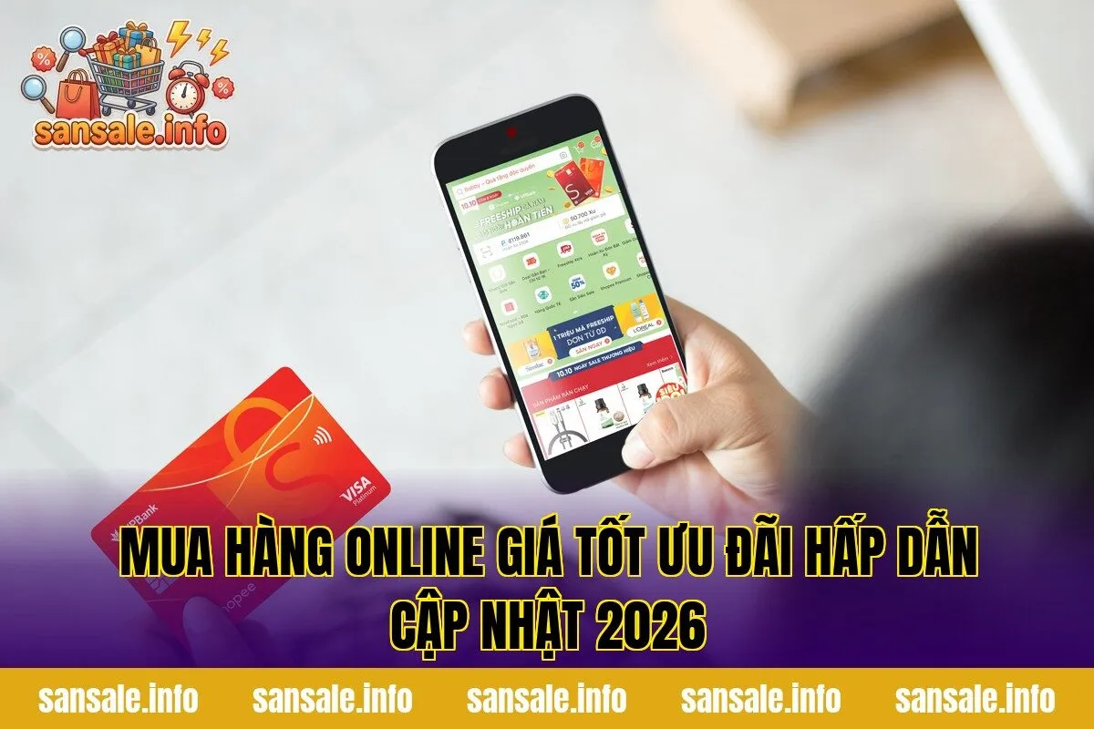 Mua Hàng Online Giá Tốt Ưu Đãi Hấp Dẫn Cập Nhật 2026