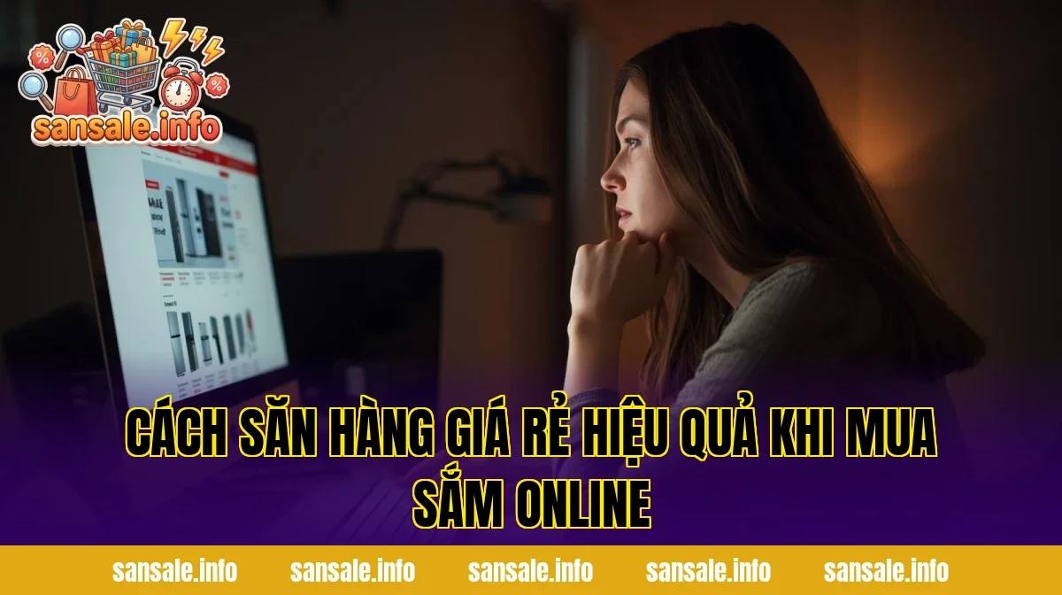 Cách săn hàng giá rẻ hiệu quả khi mua sắm online